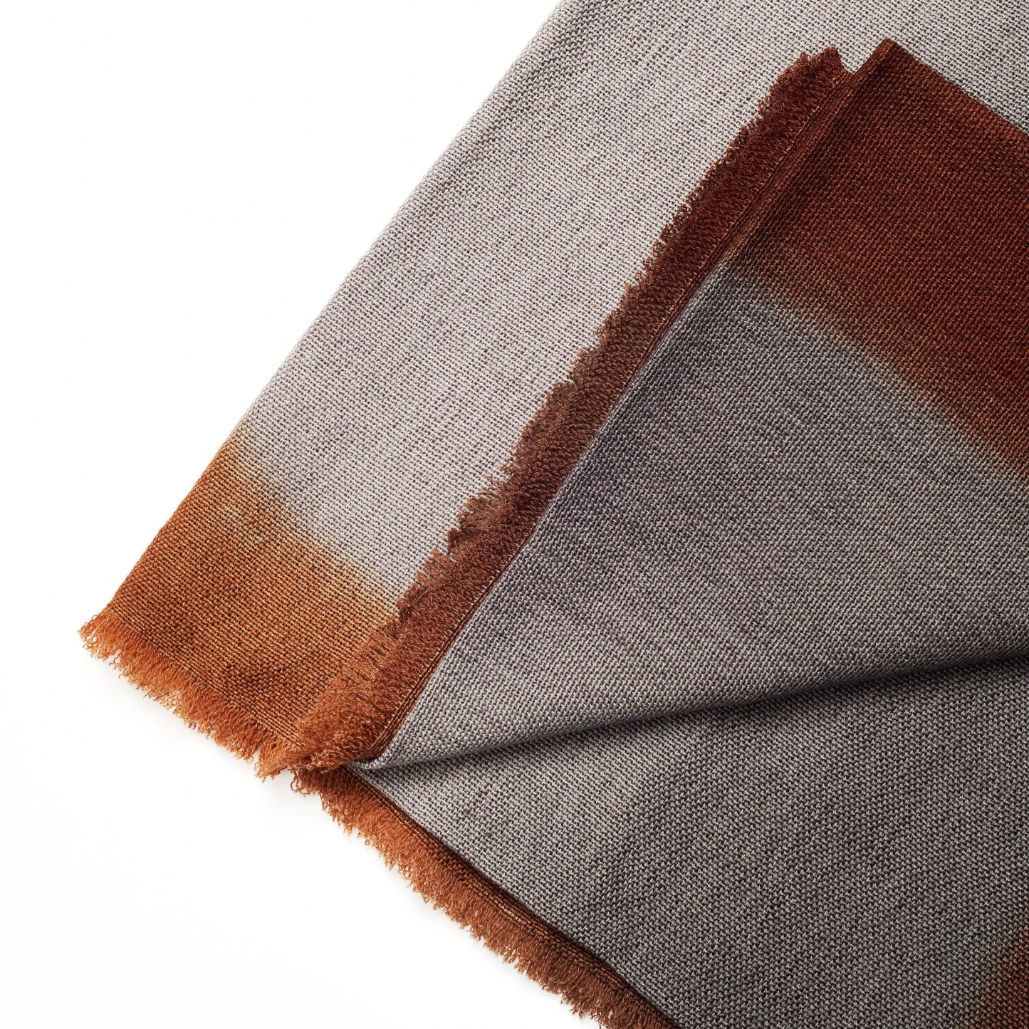 Simply Taupe Brown Gray Hand Spun Merino Handloom Throw