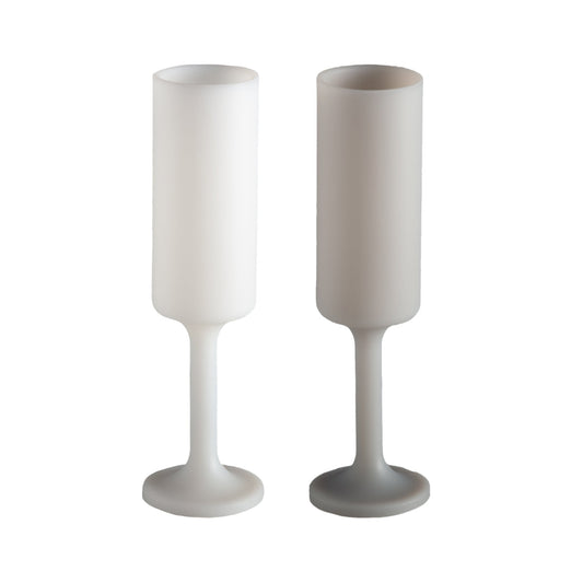 Blanc + Dove | Seff | Unbreakable Champagne Flutes