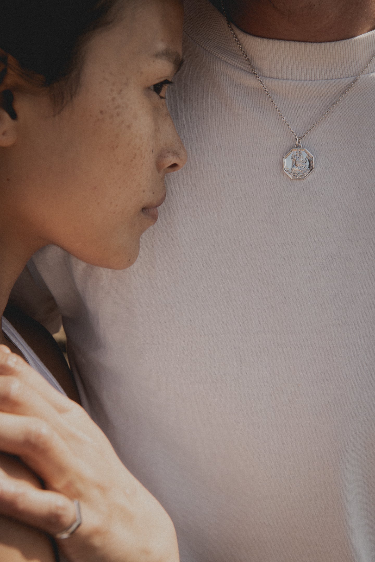 St. Christopher Octagon Necklace