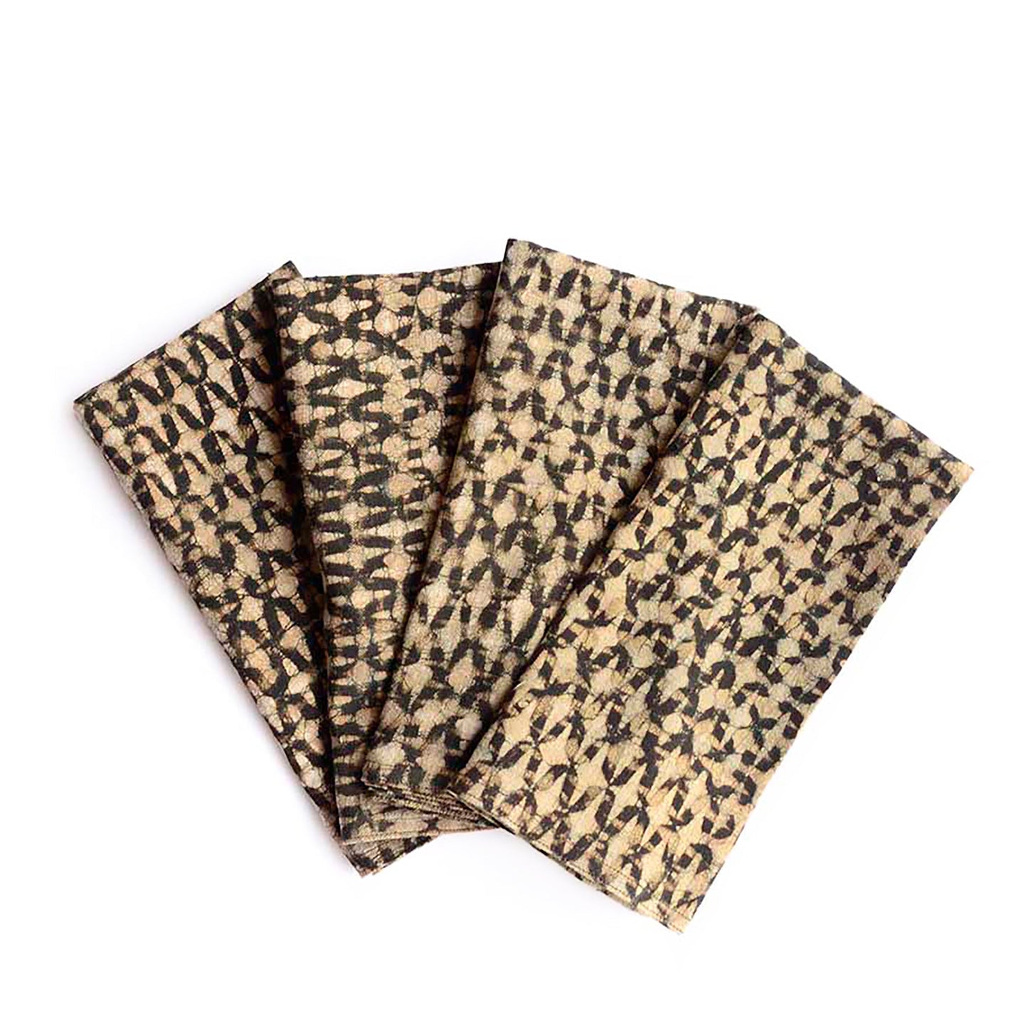 Boho Block Print Napkins (Set of 4) - Sparrow