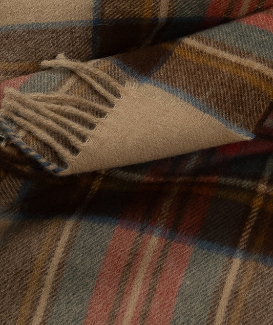 Prince of Scots Merino Wool Throw - Antique Dress Stewart