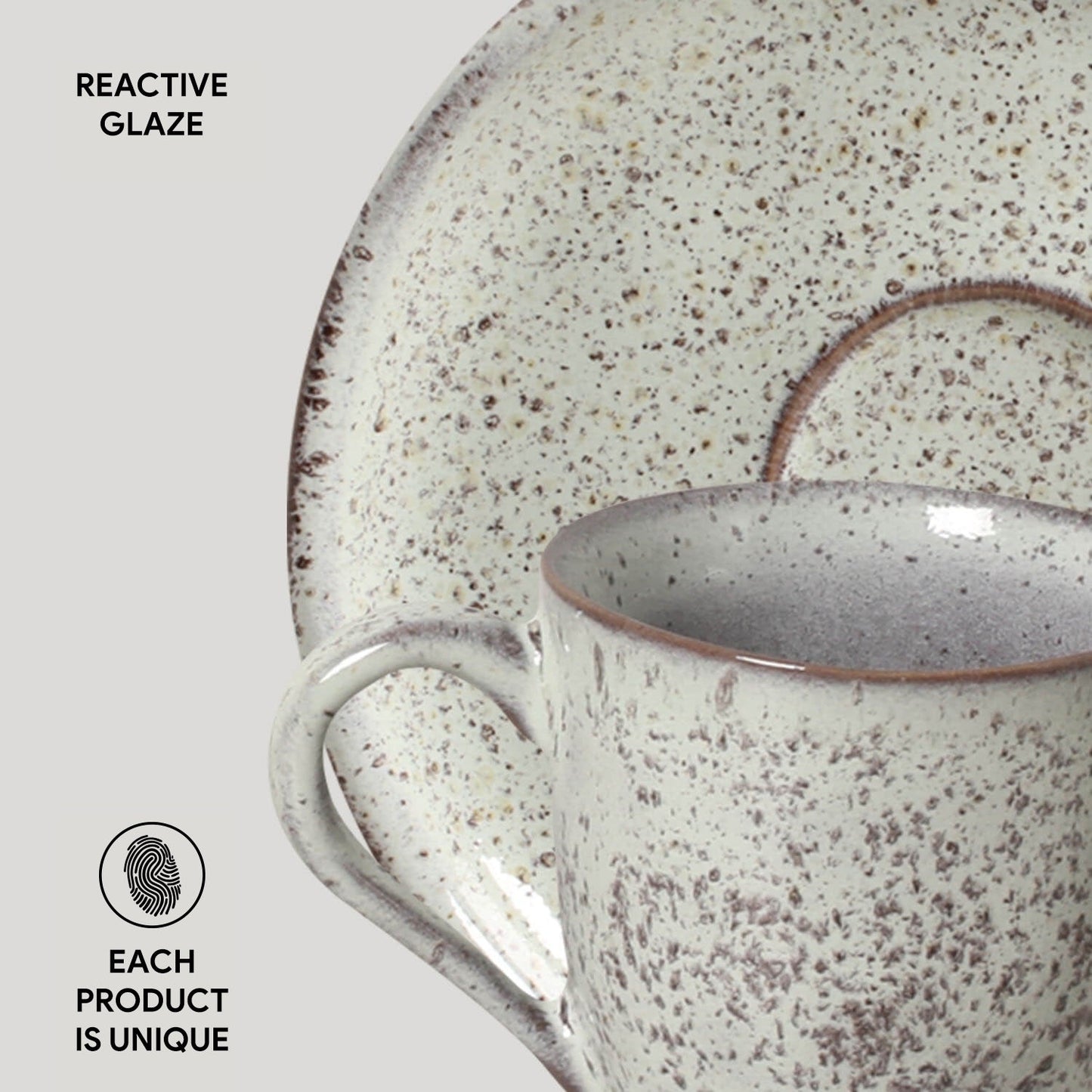 Coffee Cup & Saucer Set of 6