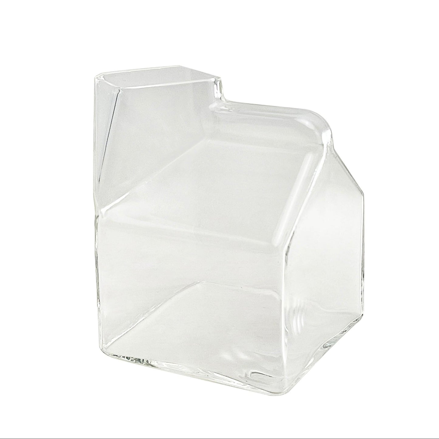 Glass Milk Carton Container - 10oz (300ml)
