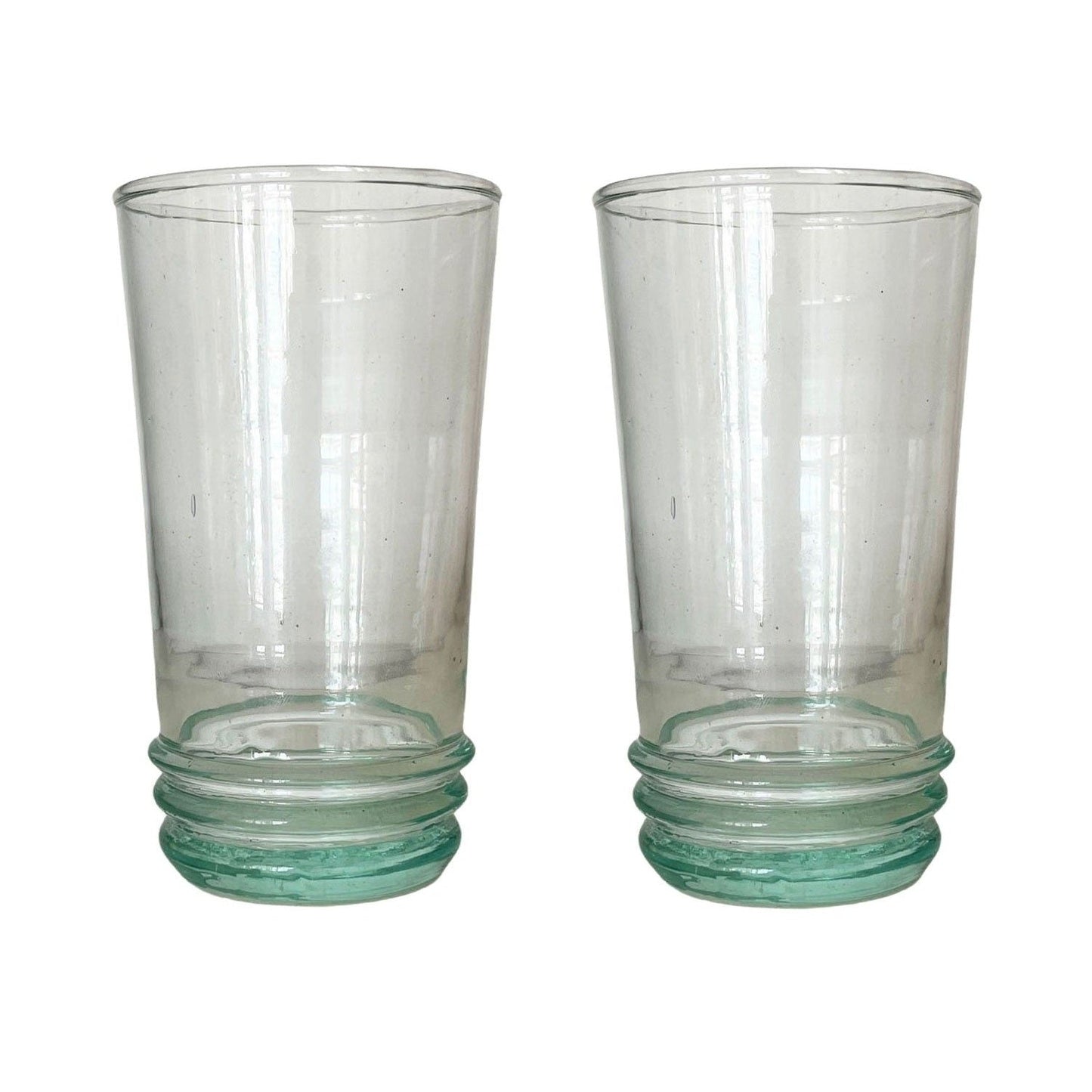 Moroccan Ripple Glass Cup | Set of Two