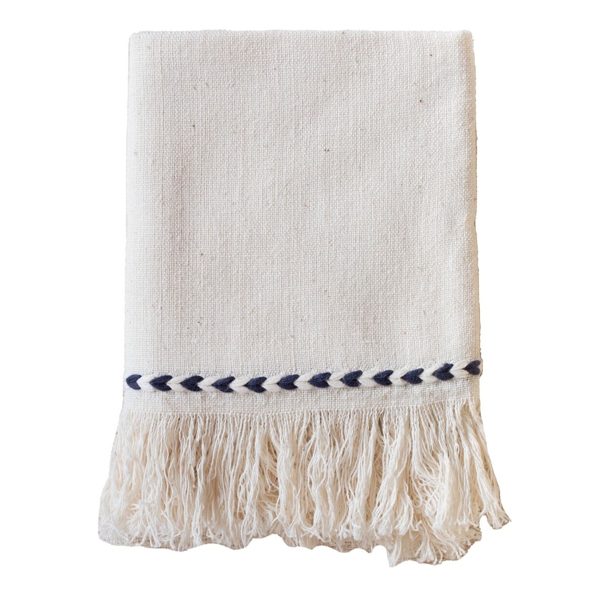 Indigo Braid Detail Napkin | Set of 2