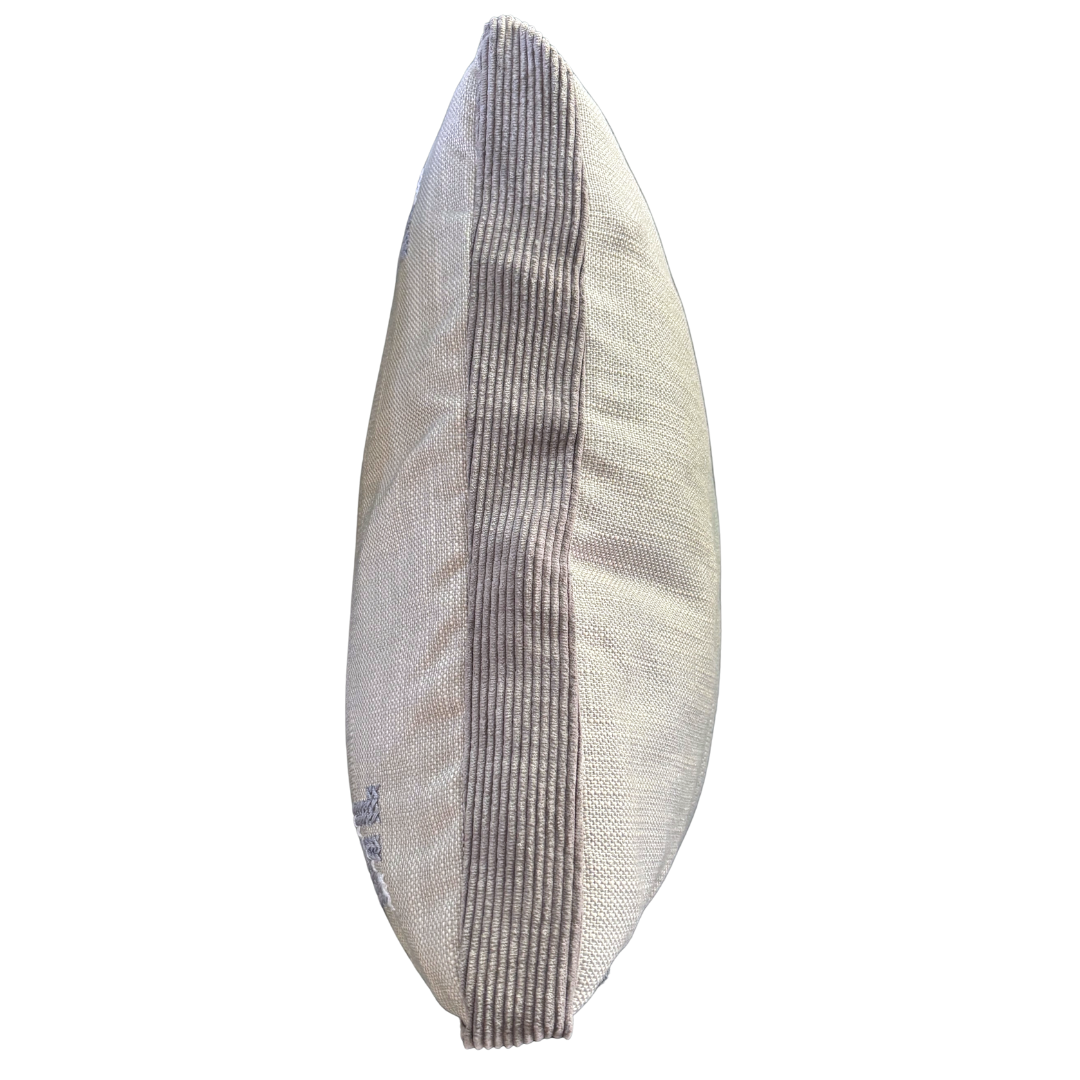 Feathers Pillow Cover - Gray