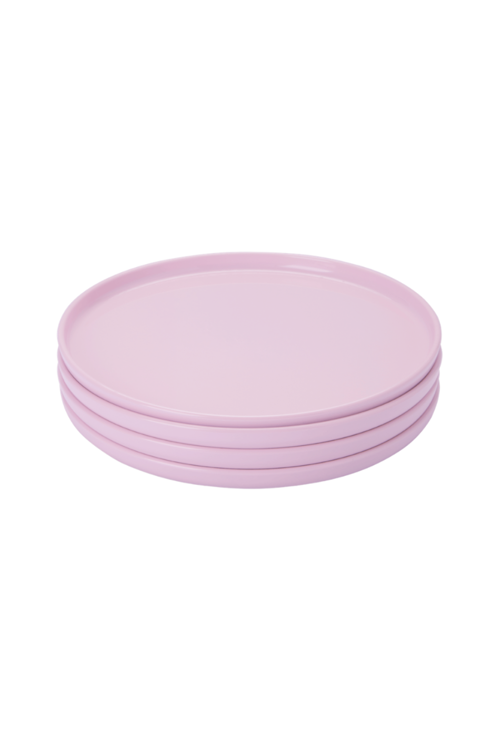 4 Plate Set | Pink