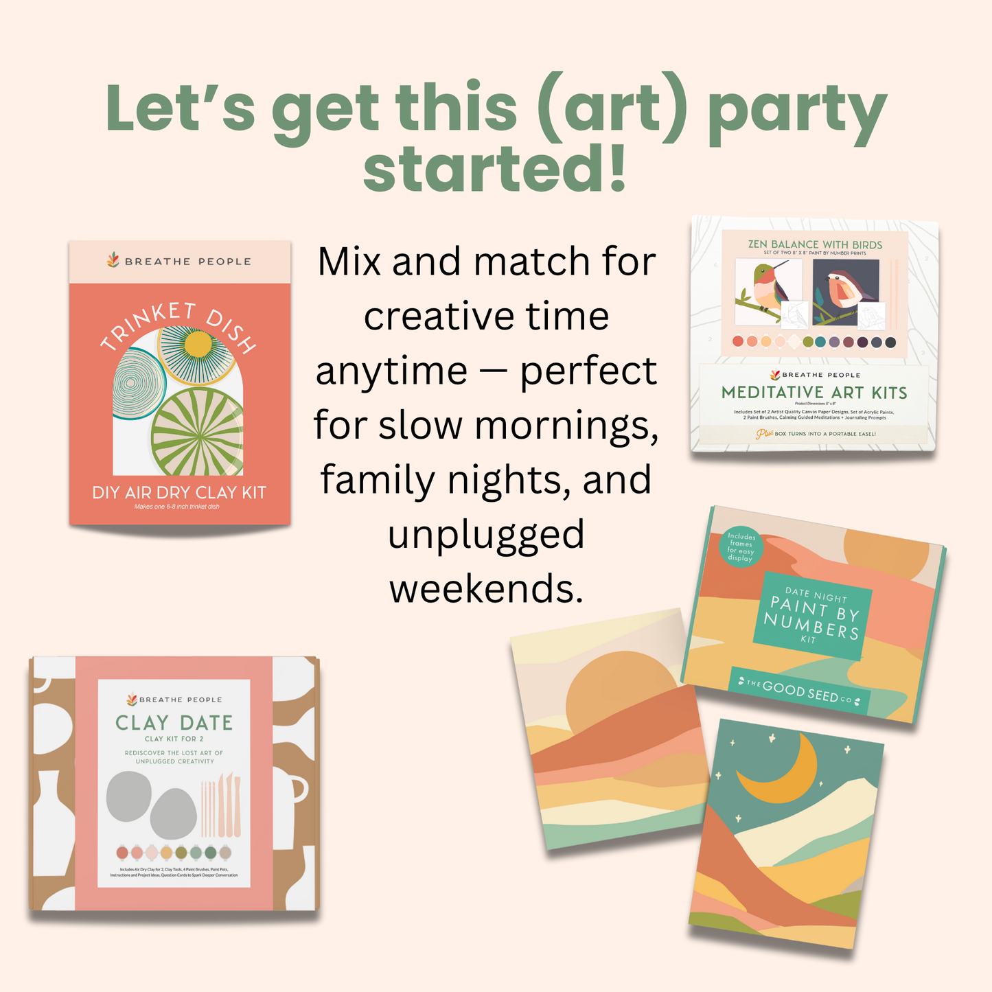 All-In-One Spring Bird Watercolor Kit