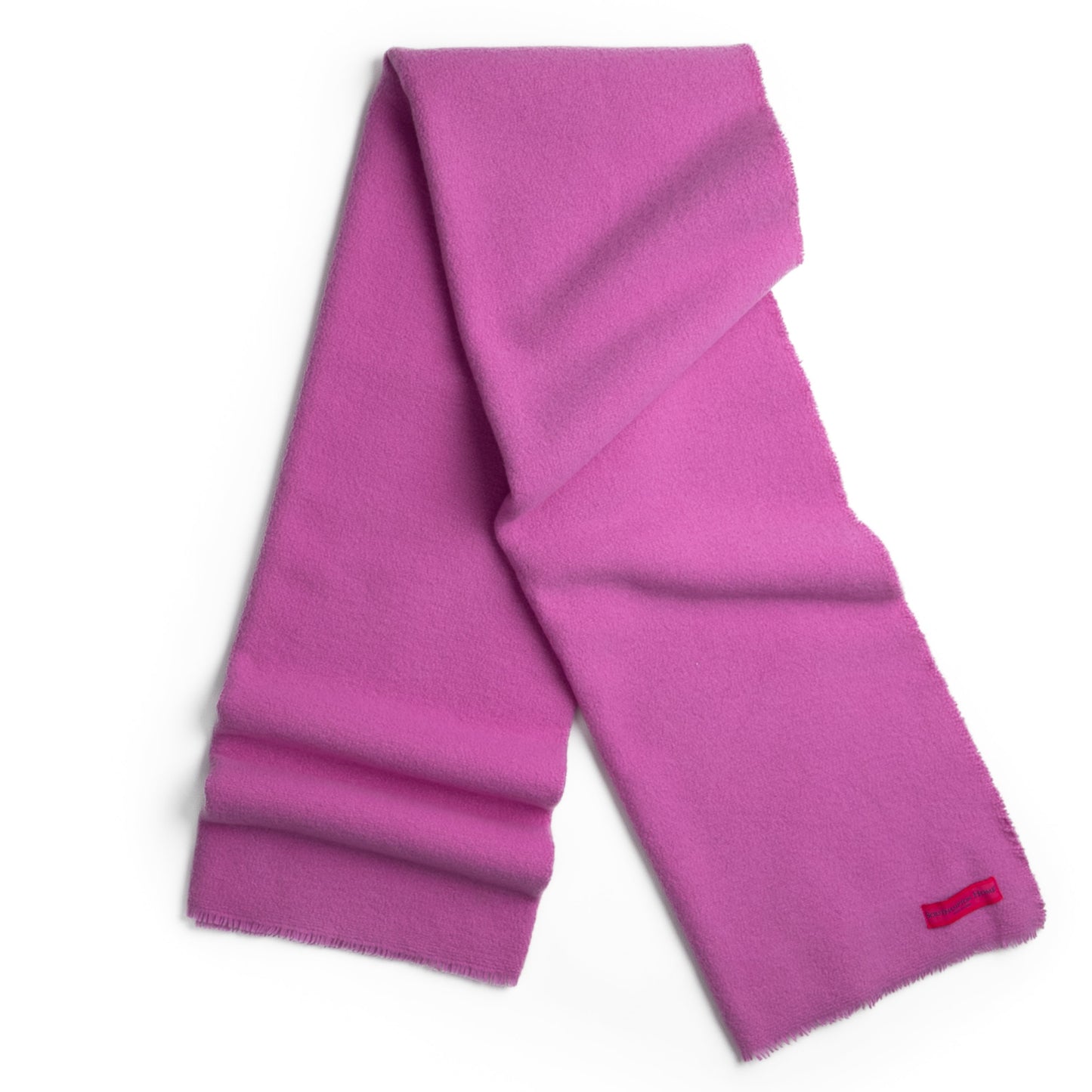 Boucle Extra Fine Merino Wool Throw - Pink