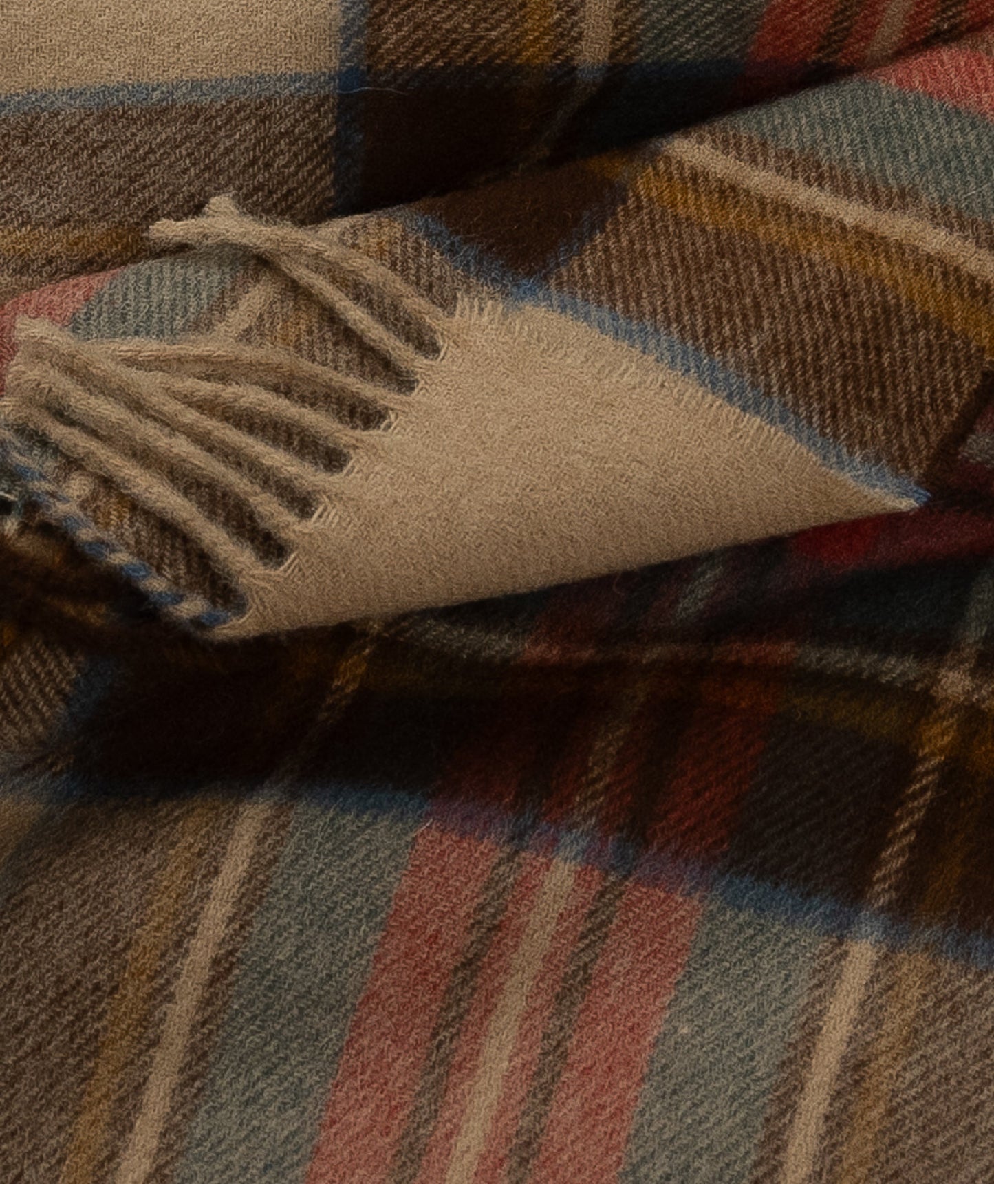 Prince of Scots Merino Wool Throw - Antique Dress Stewart