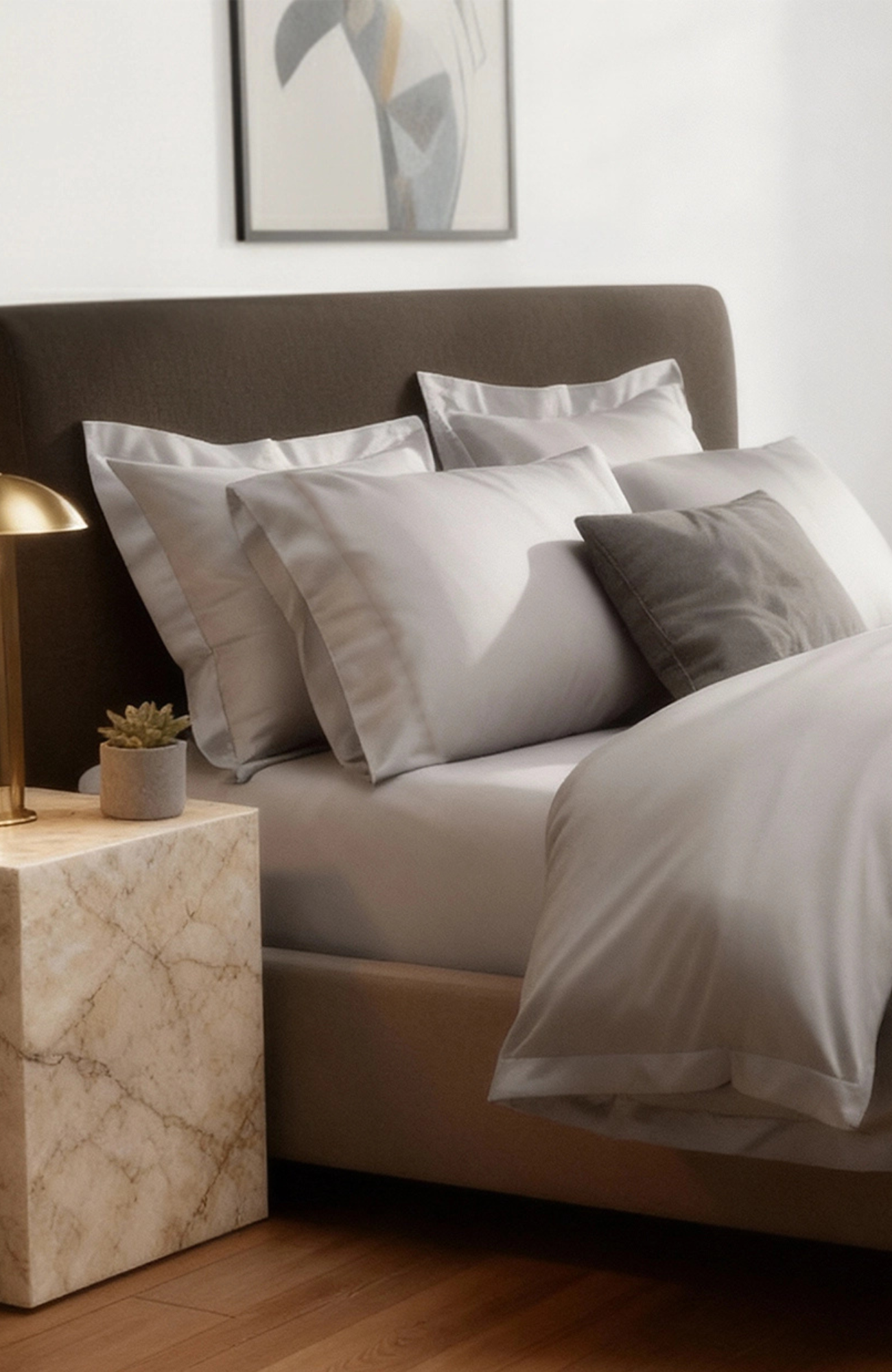 Heritage Organic Sateen Duvet Cover