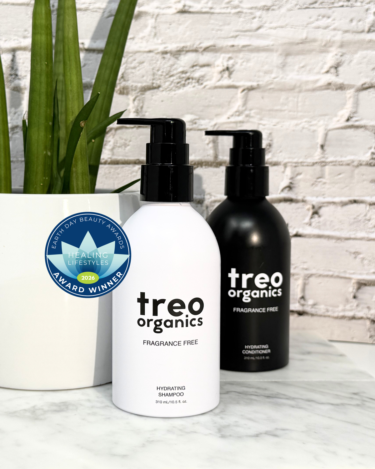 Fragrance-Free Hydrating Shampoo & Conditioner Duo