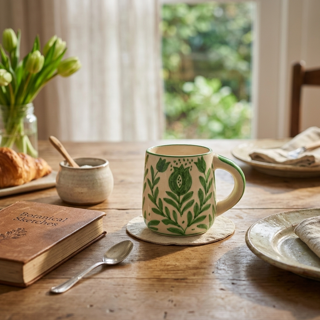 Green Anaar Coffee Mug