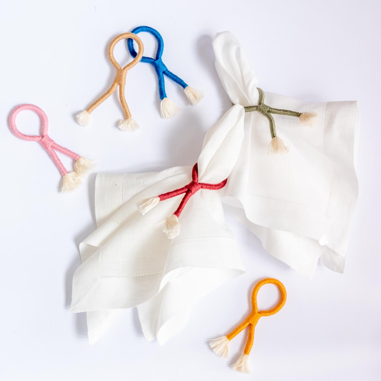 Nautical Knot Napkin Rings (Set of 4)