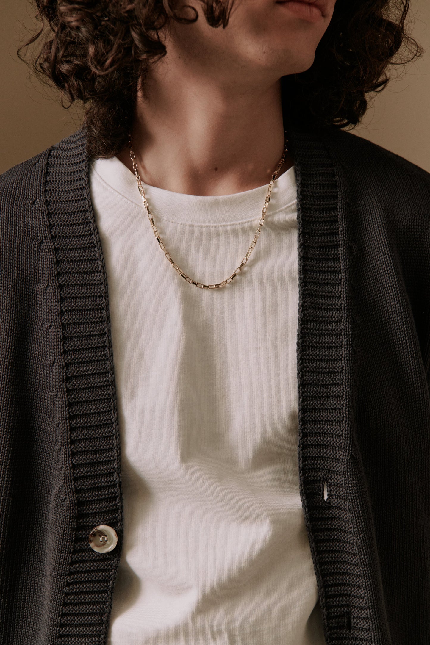 Coleman Chunky Cable Link Necklace