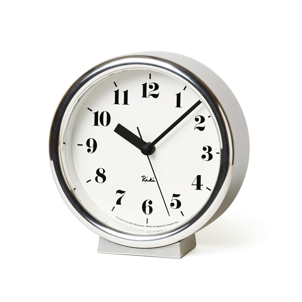 Lemnos Riki Aluminum Clock