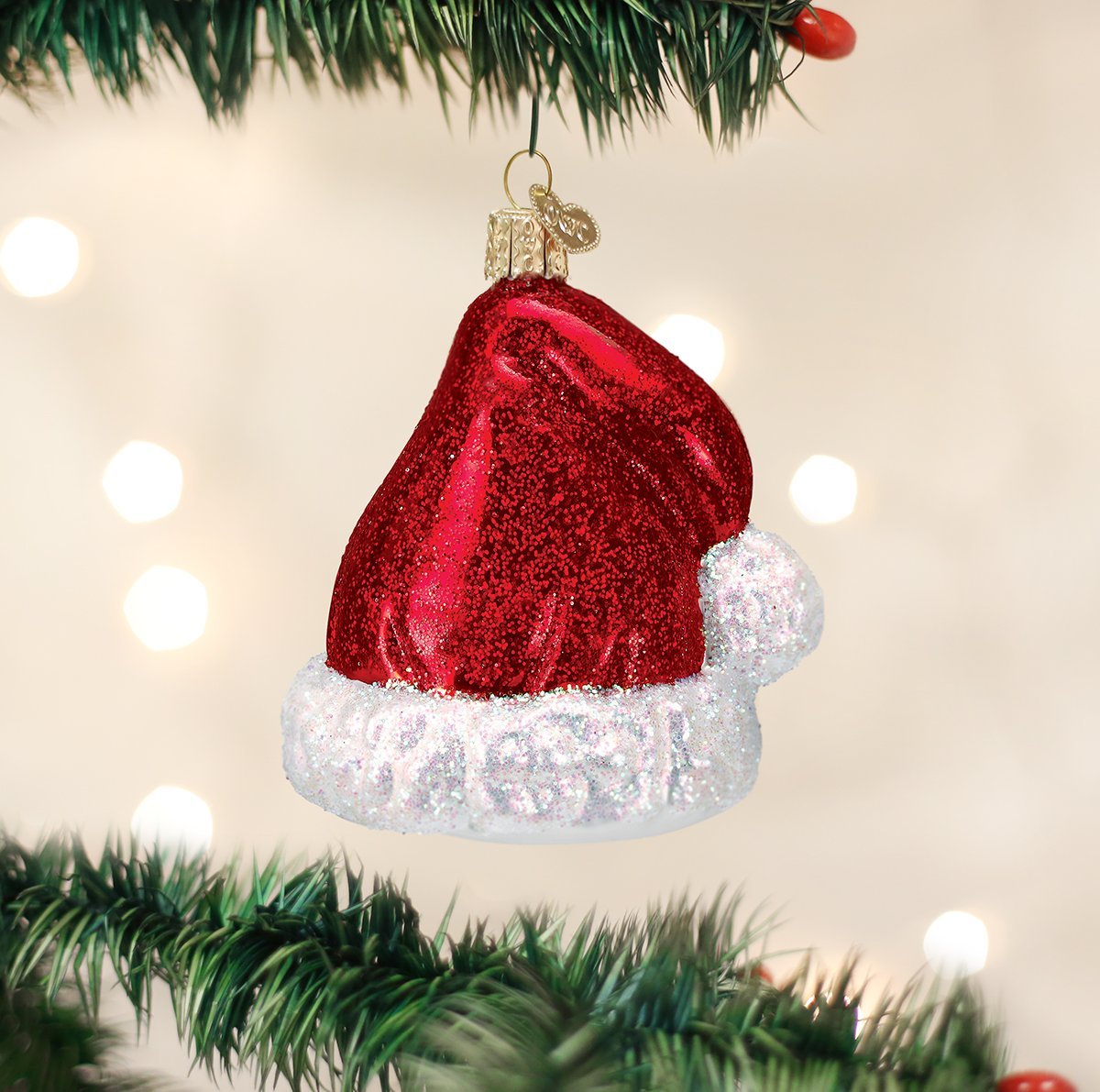 Santa's Hat Christmas Ornament (Gift Boxed)