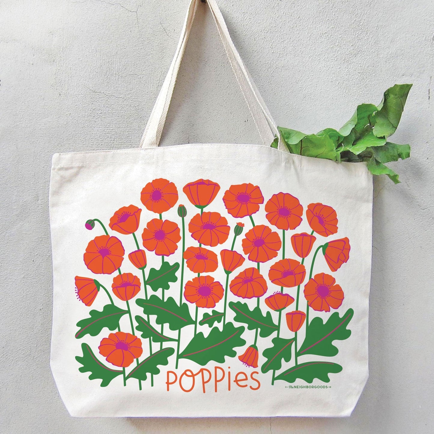 Poppy Tote Bag