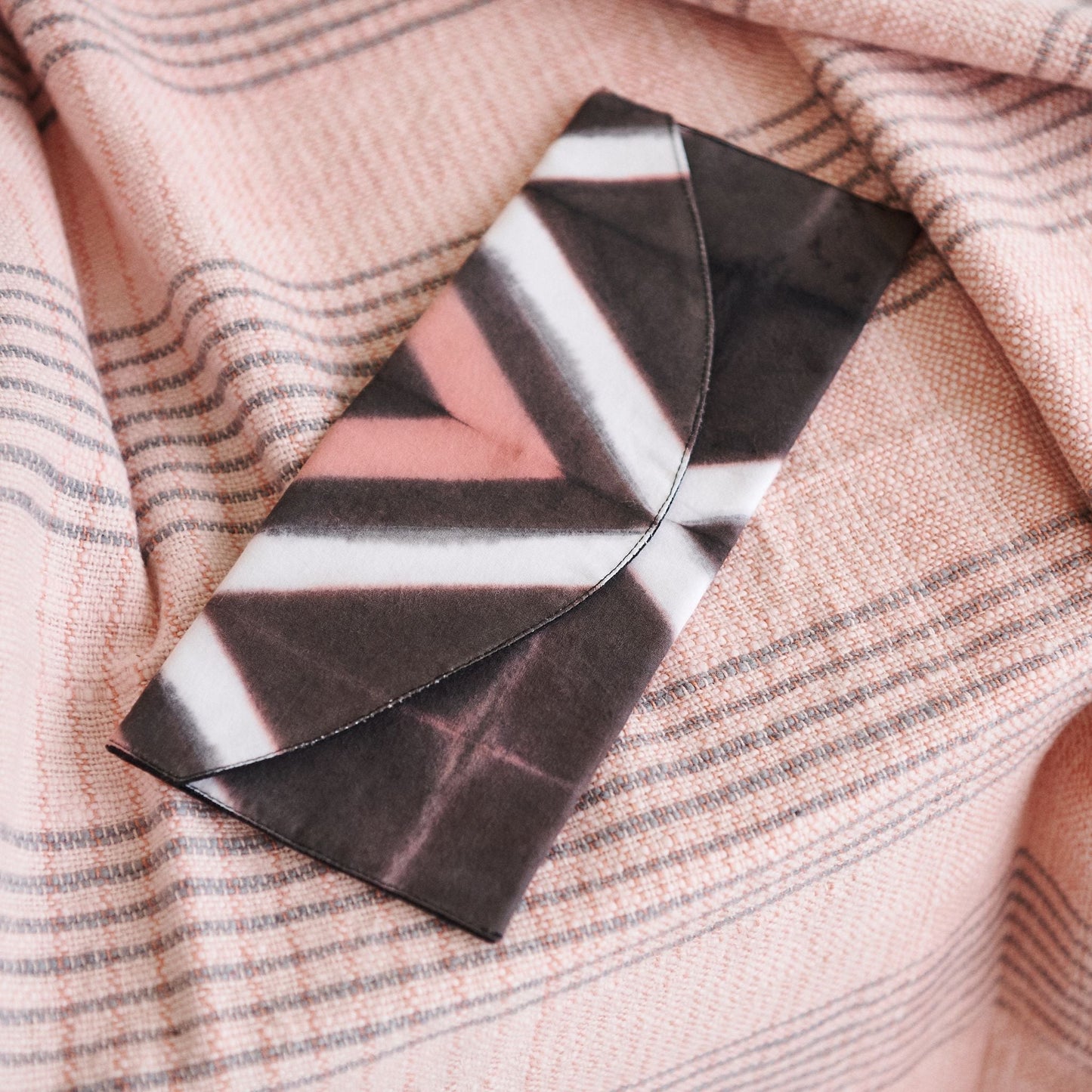 Tisa Cotton Shibori Envelope Pouch