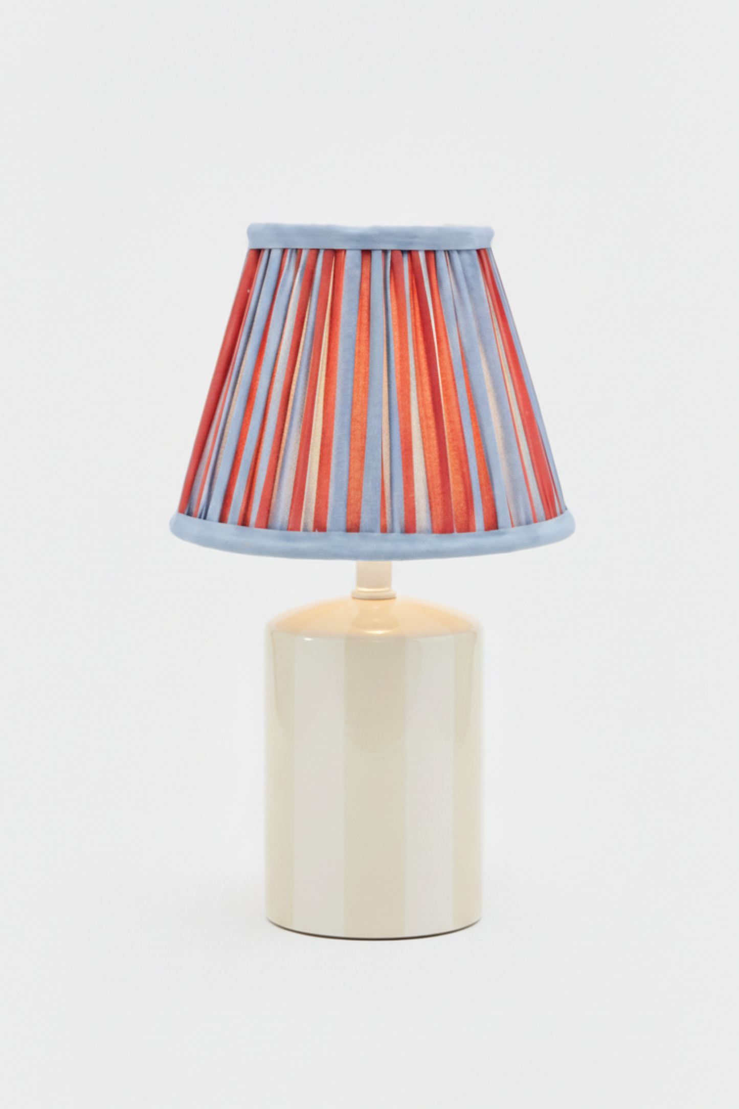 6'' Mini Pleated Lampshade —  Blockprint