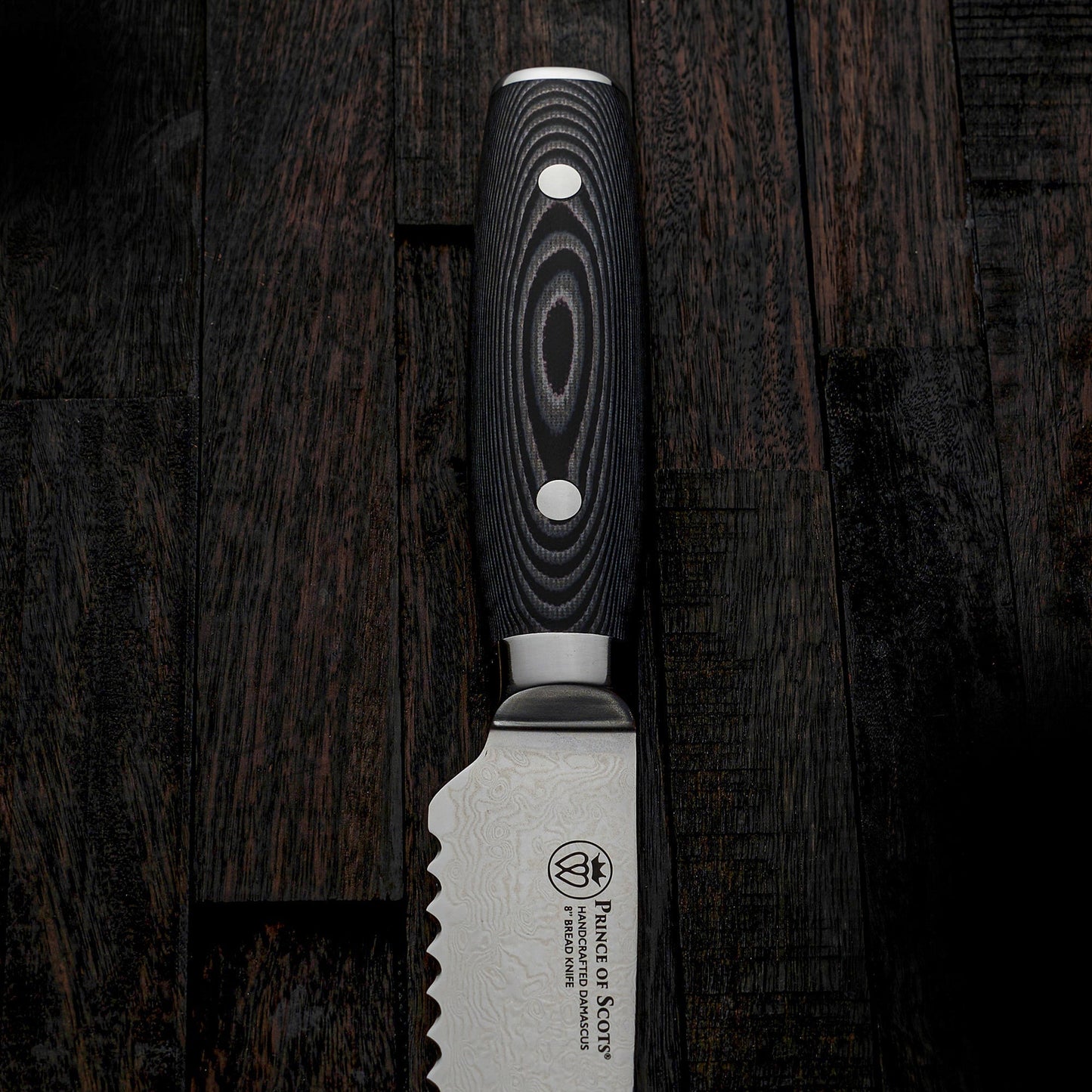 8 Inch Damascus Bread Knife