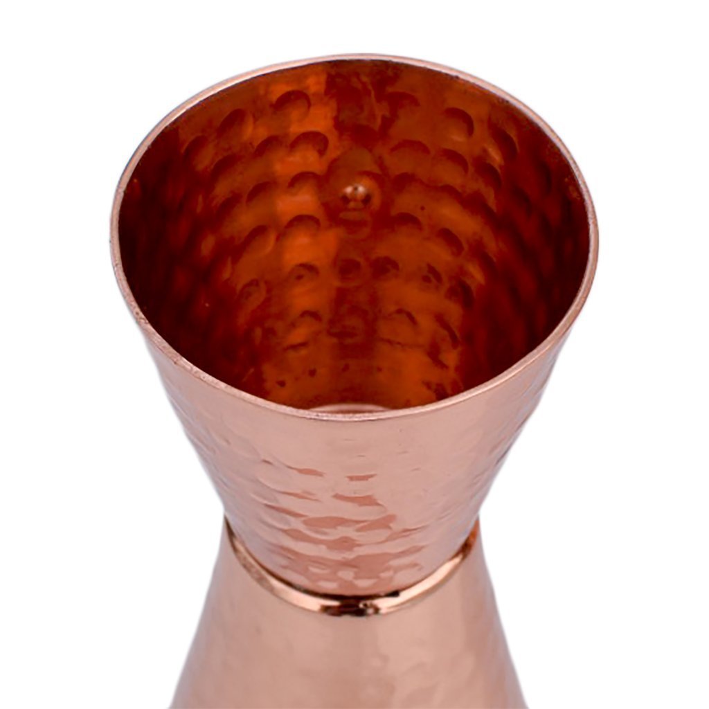 Hammered Copper Cocktail Mixing Set