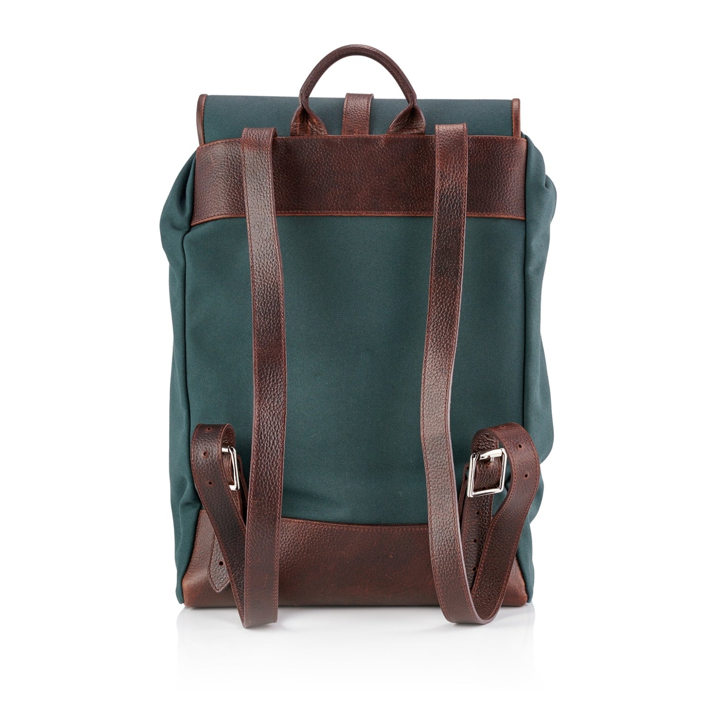 Wanderlust Cotswold Canvas Backpack - Classic Green