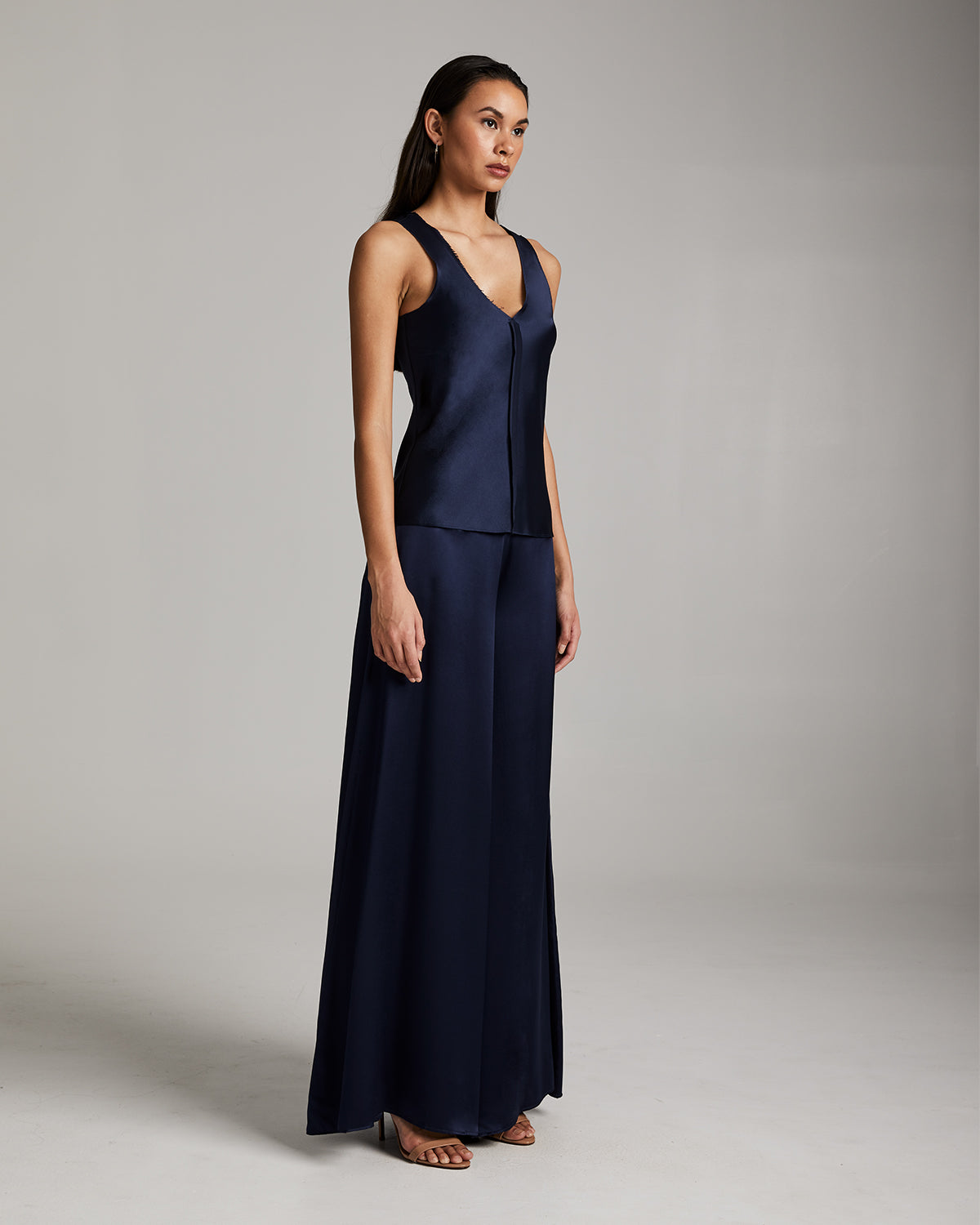 Silk Palazzo Pants