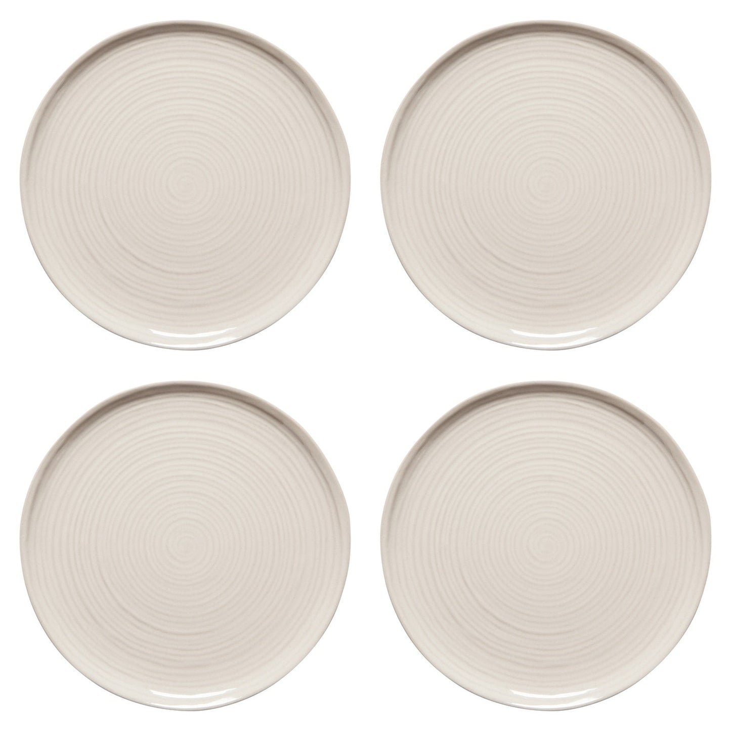 Set of 4 Side Plate 9" Aquarius Oyster