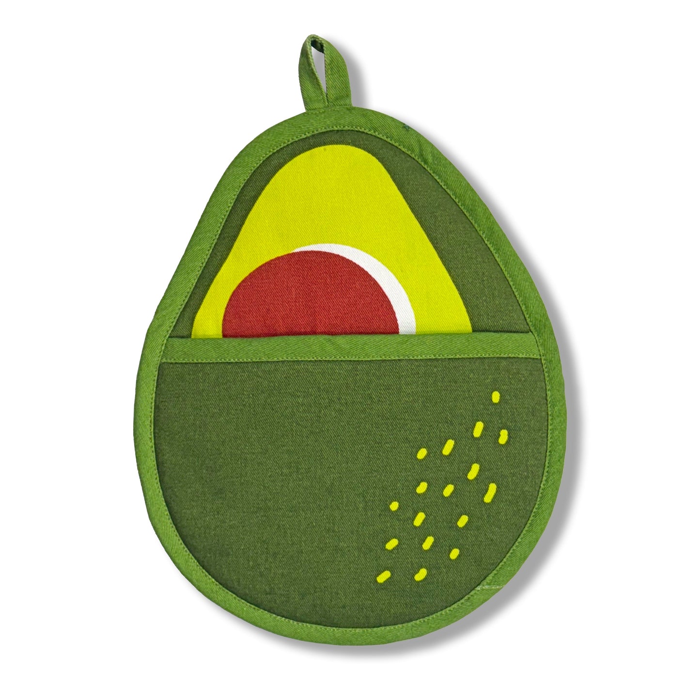 Avocado & Tomato Pot Holders Set of 2