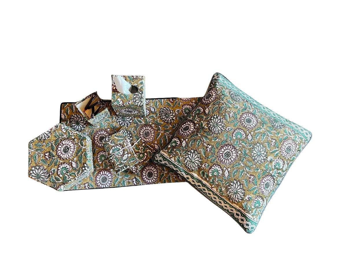 Sage Haven: Office-in-a-Box Decor Set