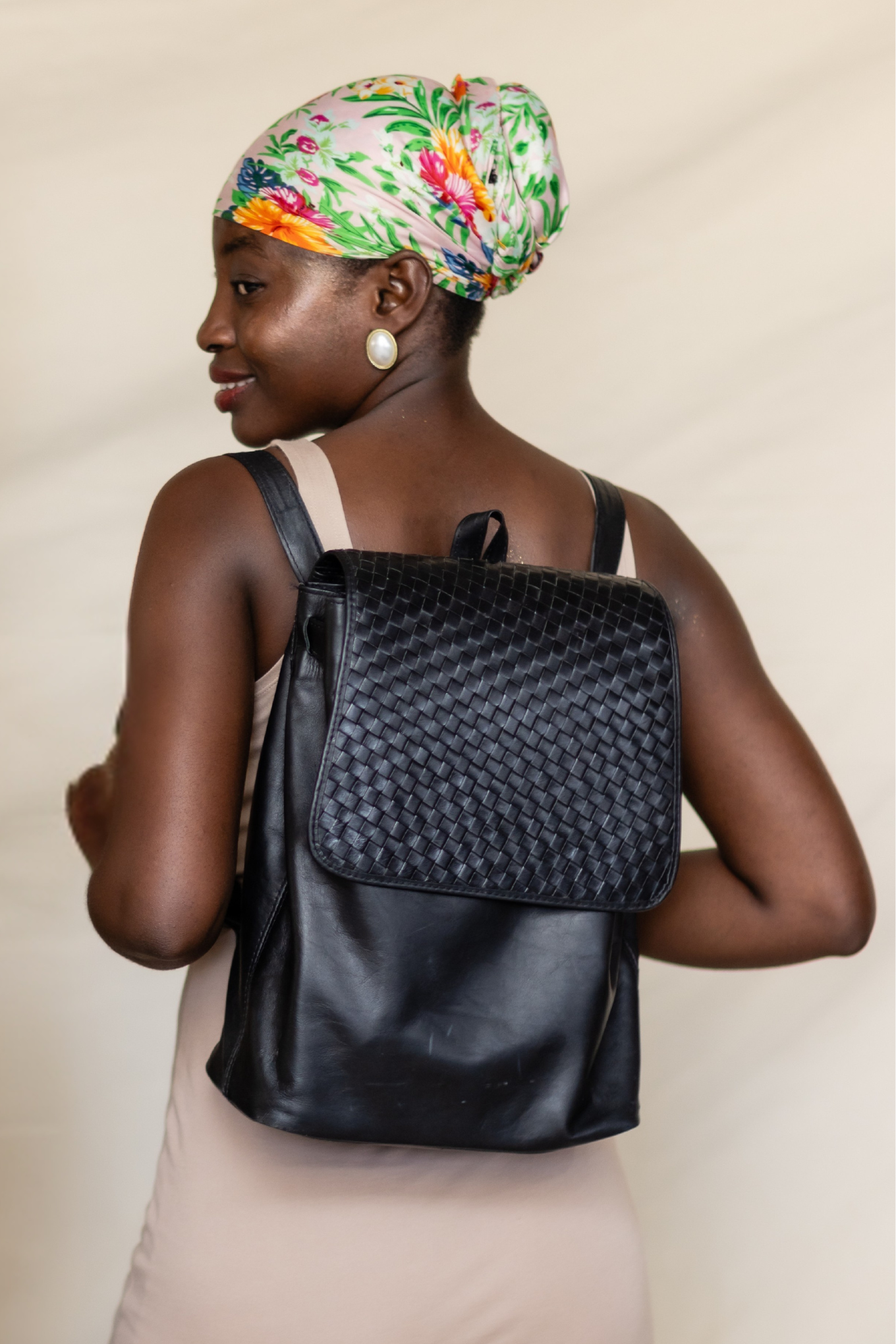 Woven Backpack
