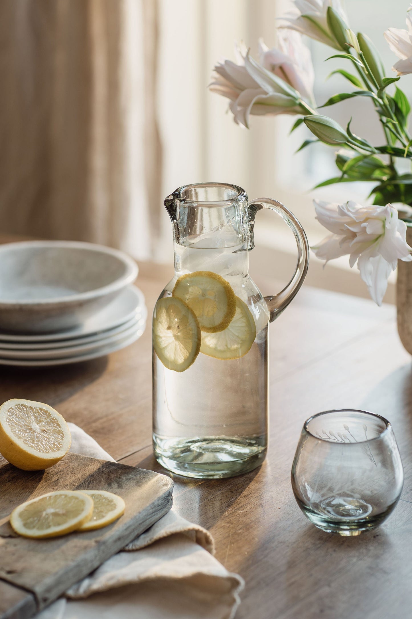 Blown Glass Jug