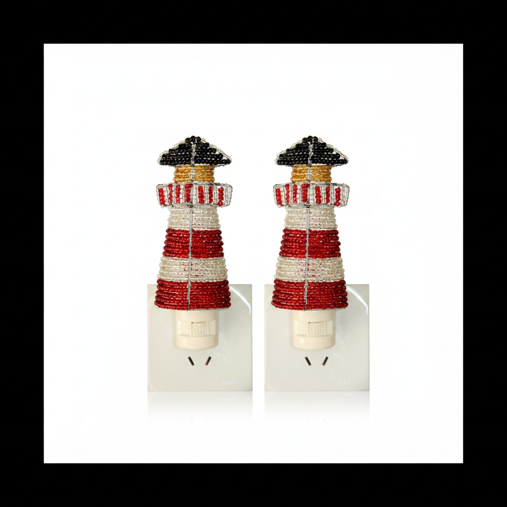 Night Light, Lighthouse (Set of 2)