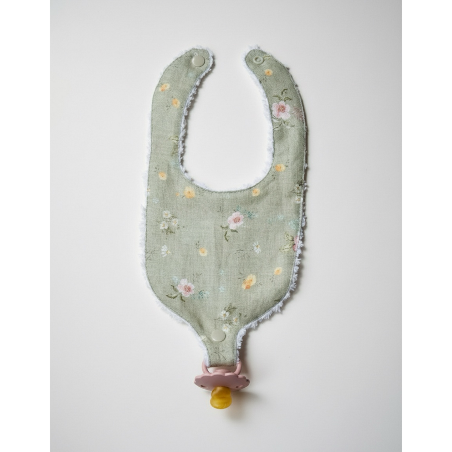 Sooth & Snap Pacifier Bib – Hedgerow Floral