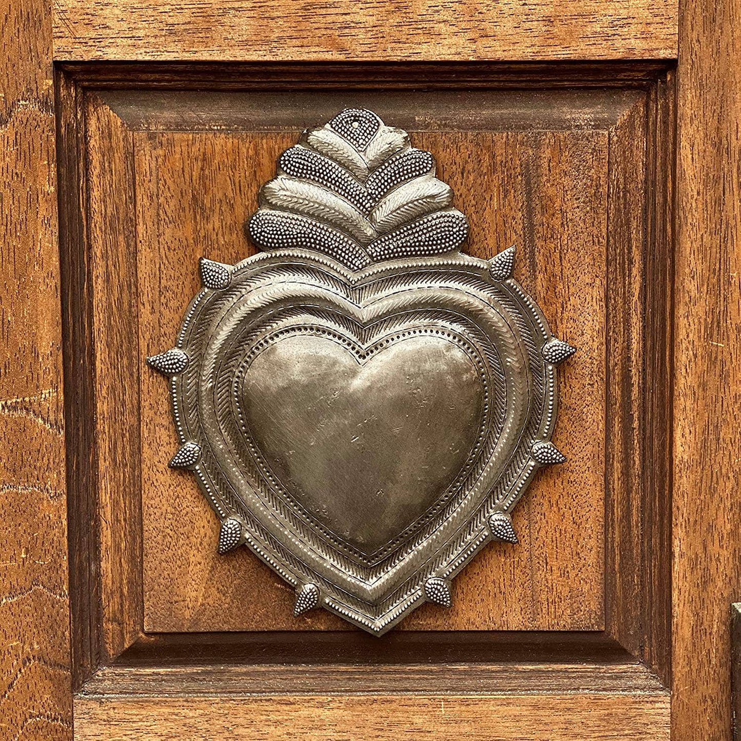 Heart, Inspirational Wall Decor, Handmade Haiti 7. 25" x 9"