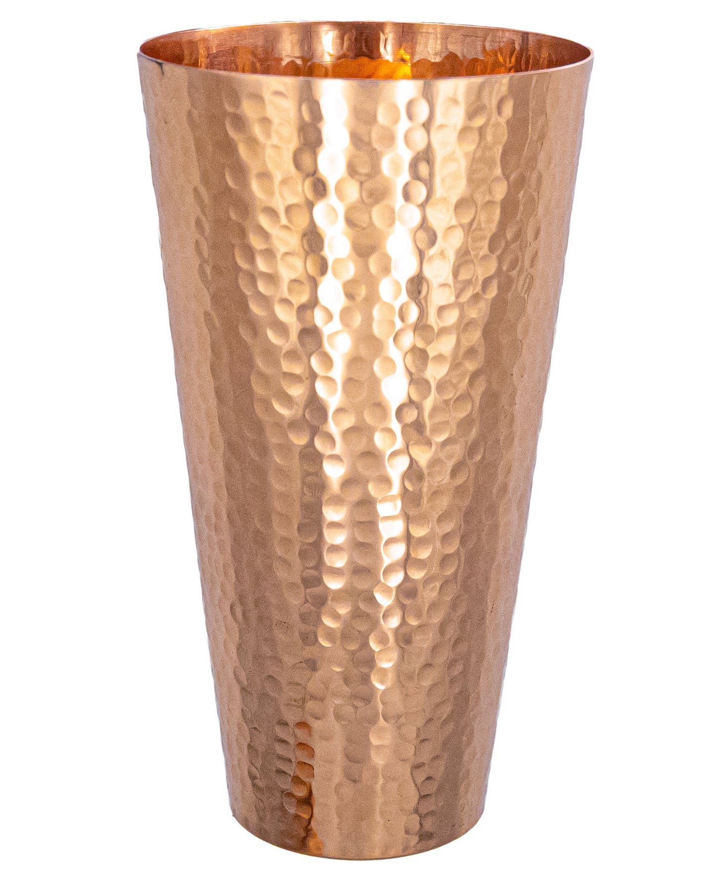 The Big Cup - Hammered Copper Tumbler