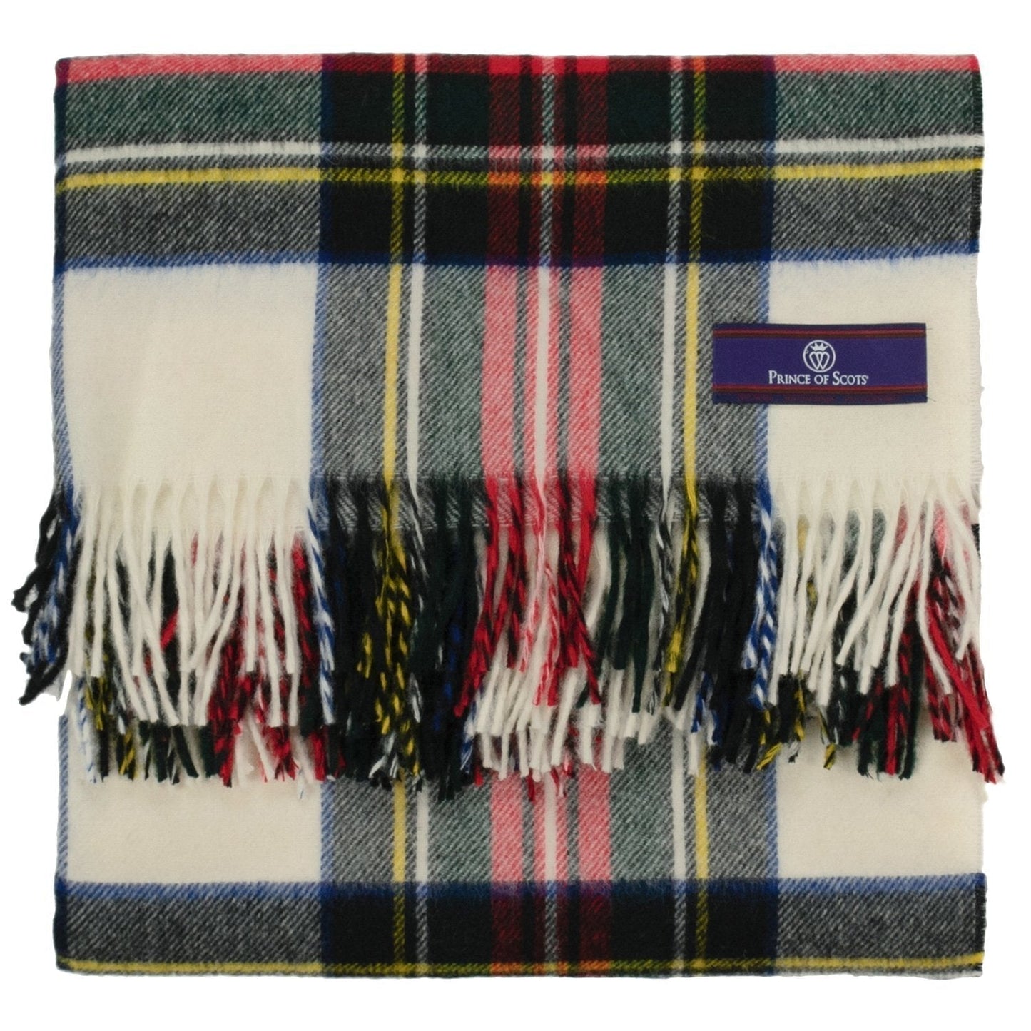 Highland Tartan Tweed Merino Wool Throw - Dress Stewart