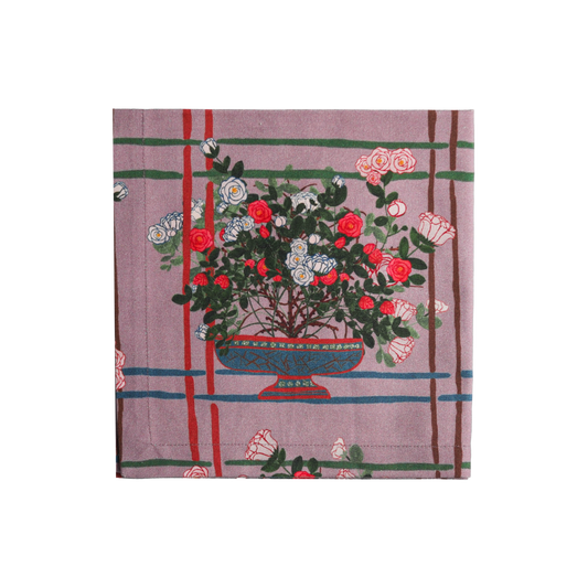 6 Napkins La Vie en Rose Offcut Version