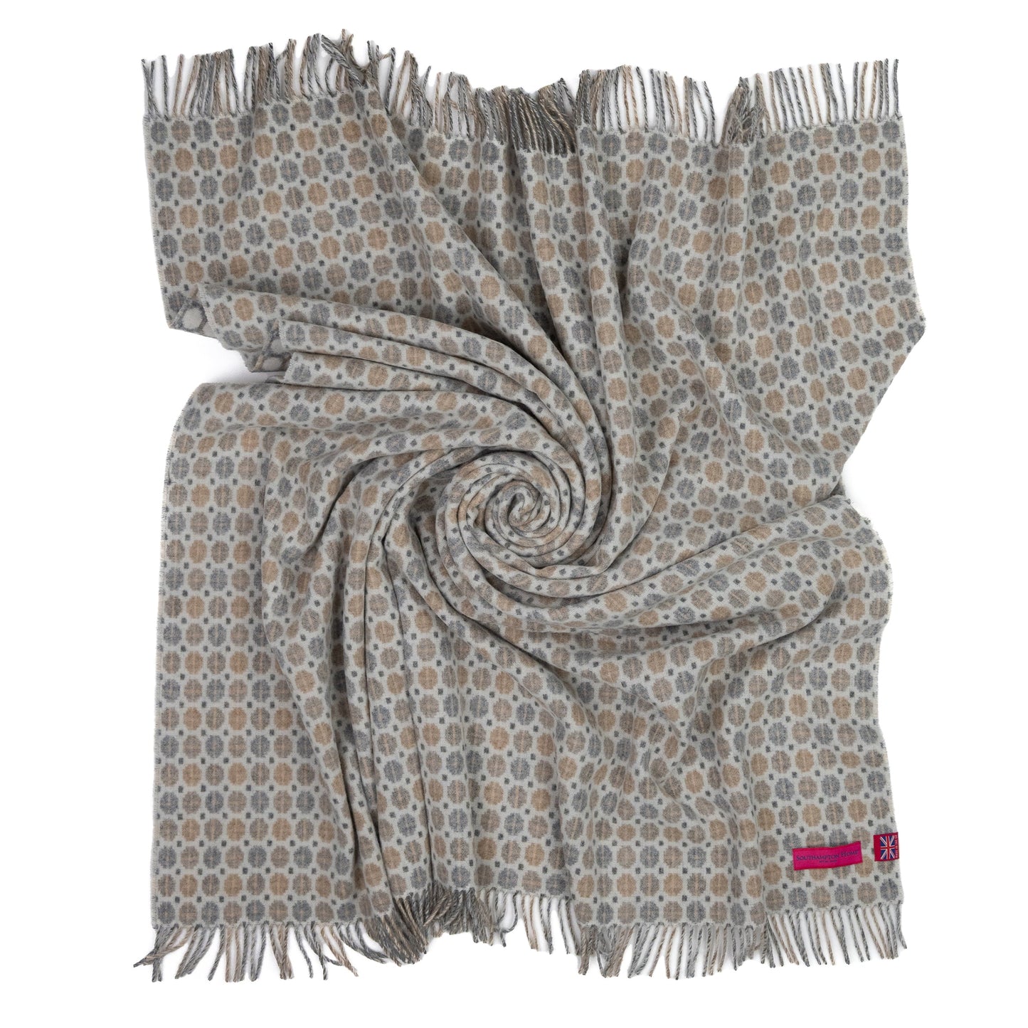 Southampton Home Merino Wool Medallion - Natural