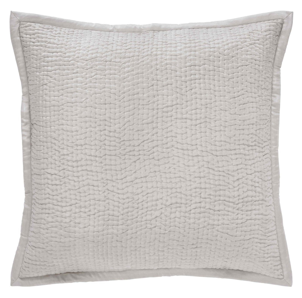 Lucy Pick Stitch Silk Coverlet Sham - Clearance