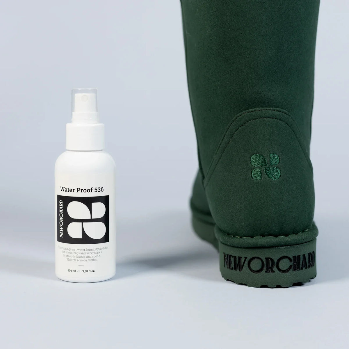 Eco-friendly water-repellent spray for shoes
