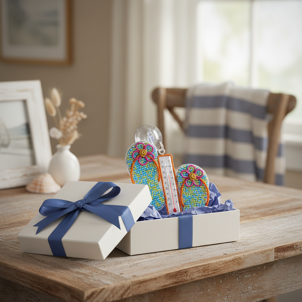 Thermometer, Flip Flop (Set of 2)