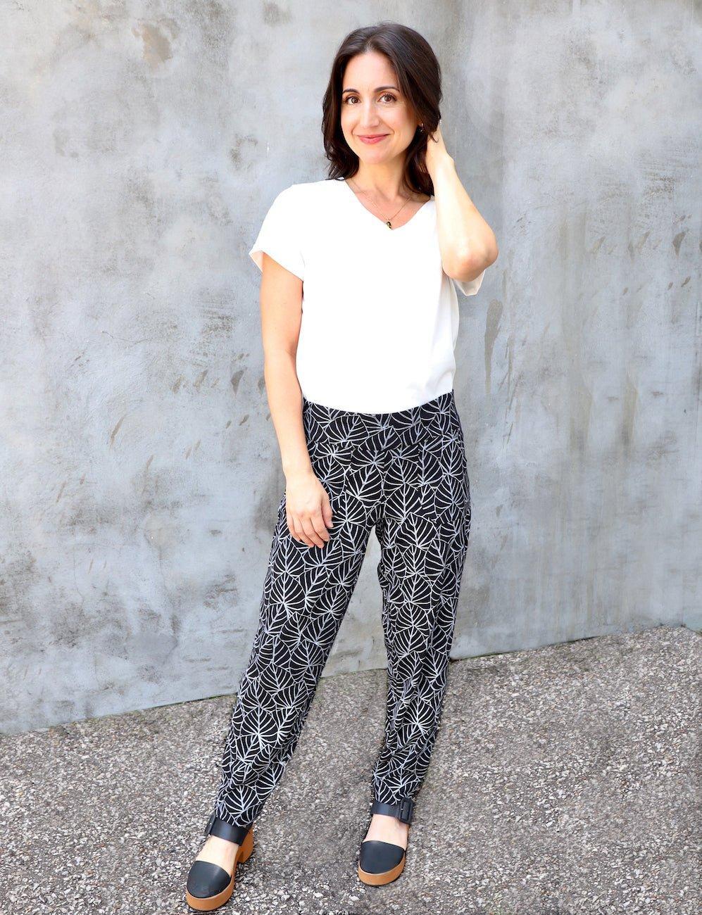 Eden Black Organic Pants