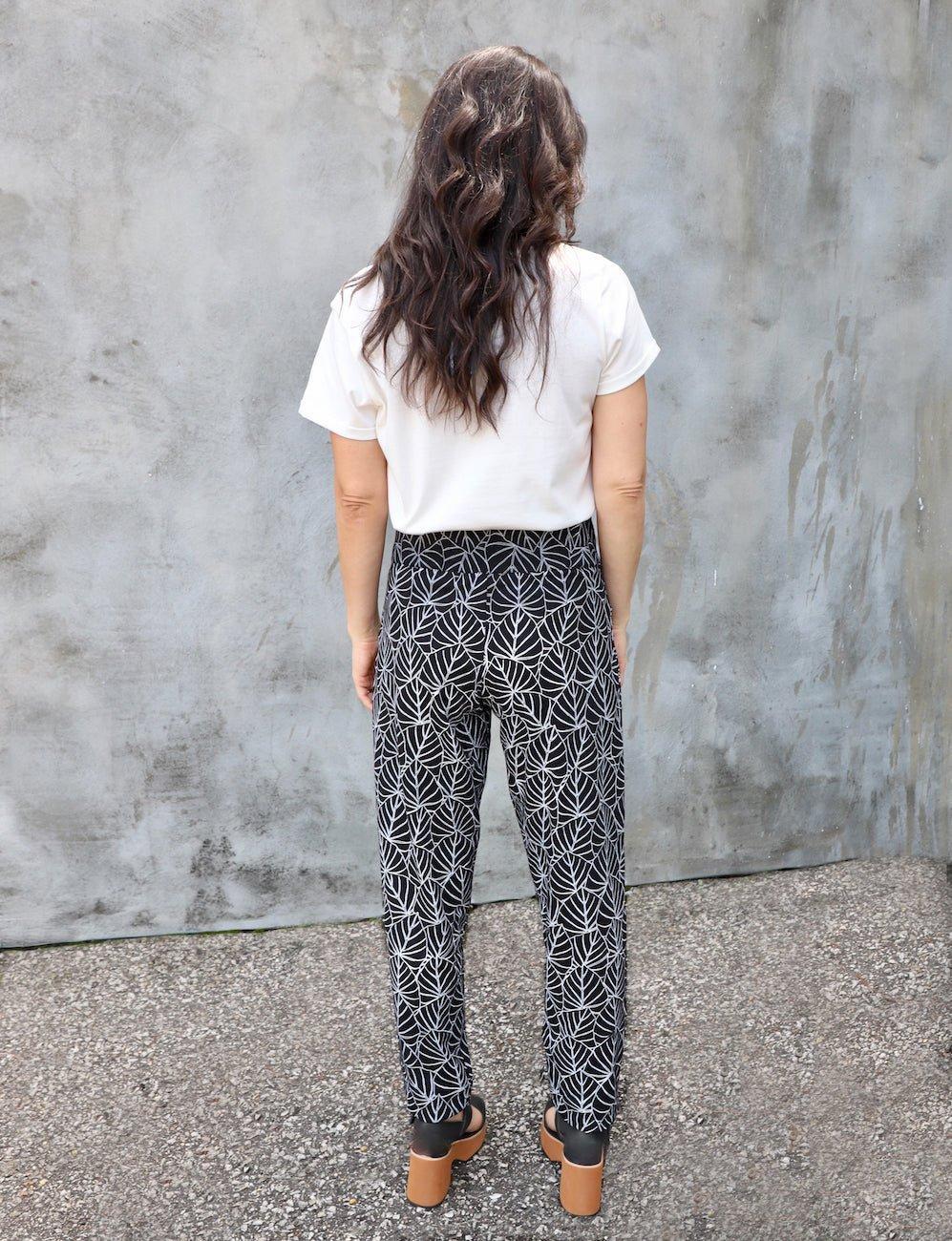 Eden Black Organic Pants