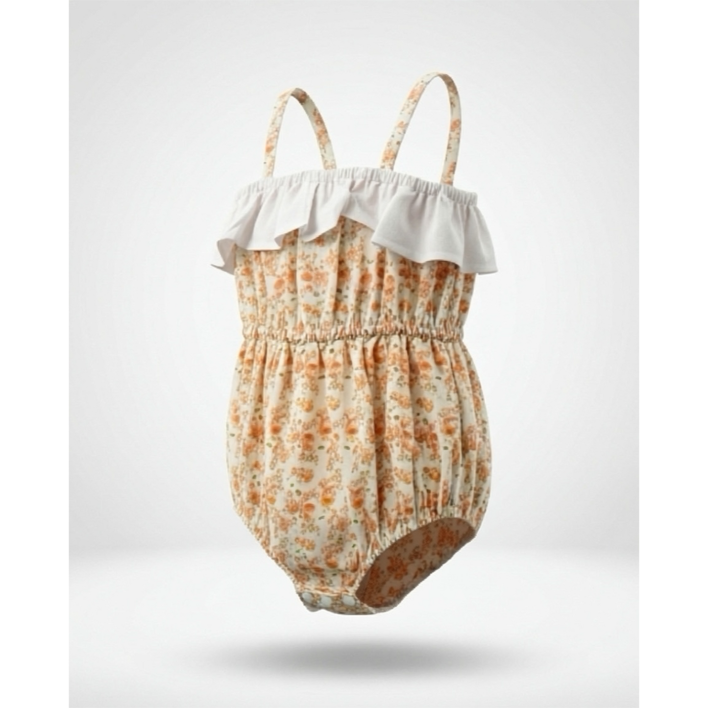 Maia Romper – Peach Blossom