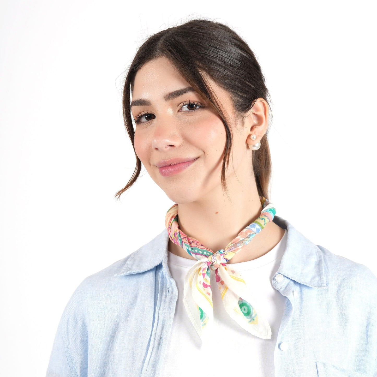Mirabilia Storyboard Bandana - Peachy