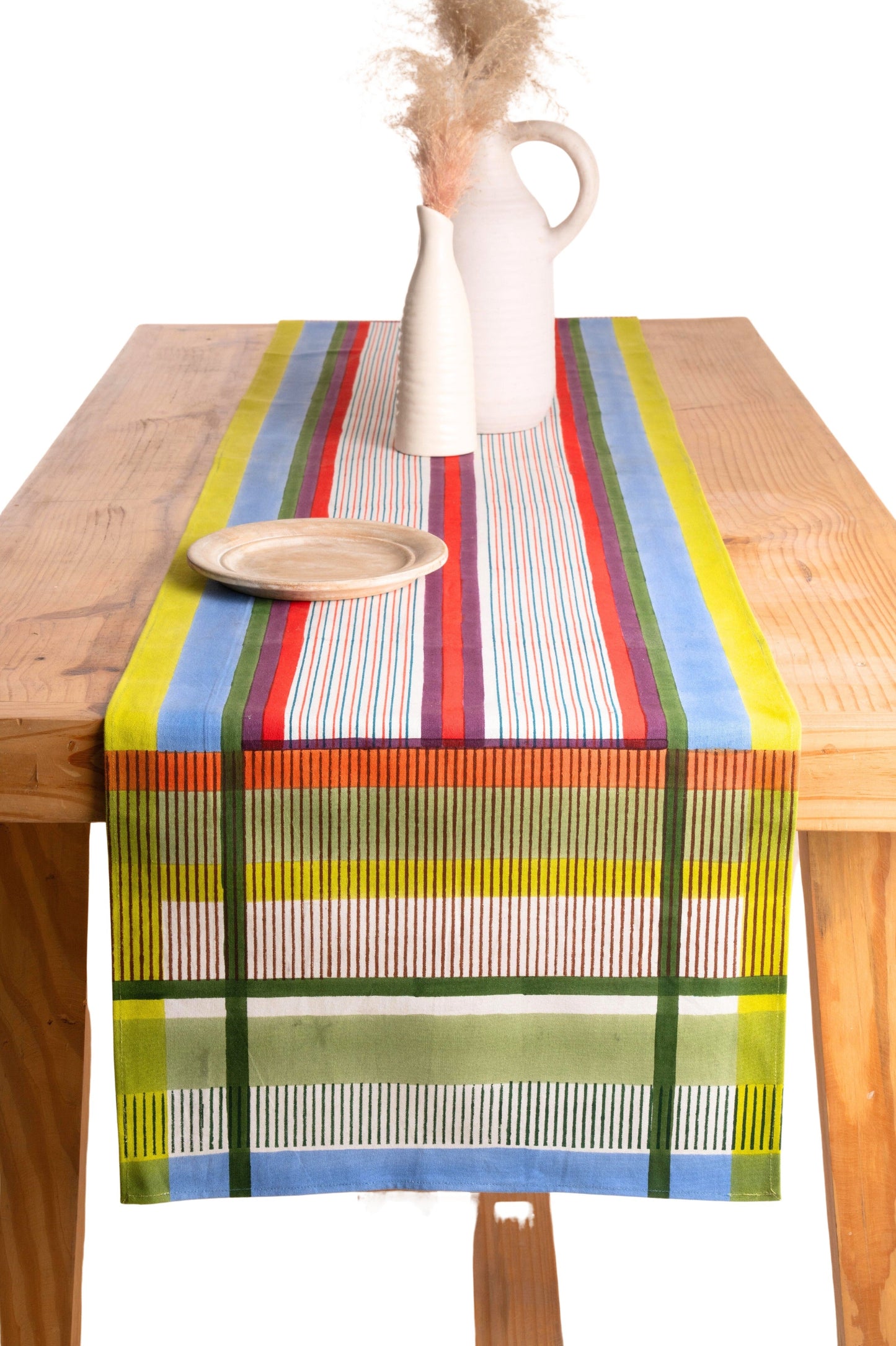 Modernist Striped Table Runner