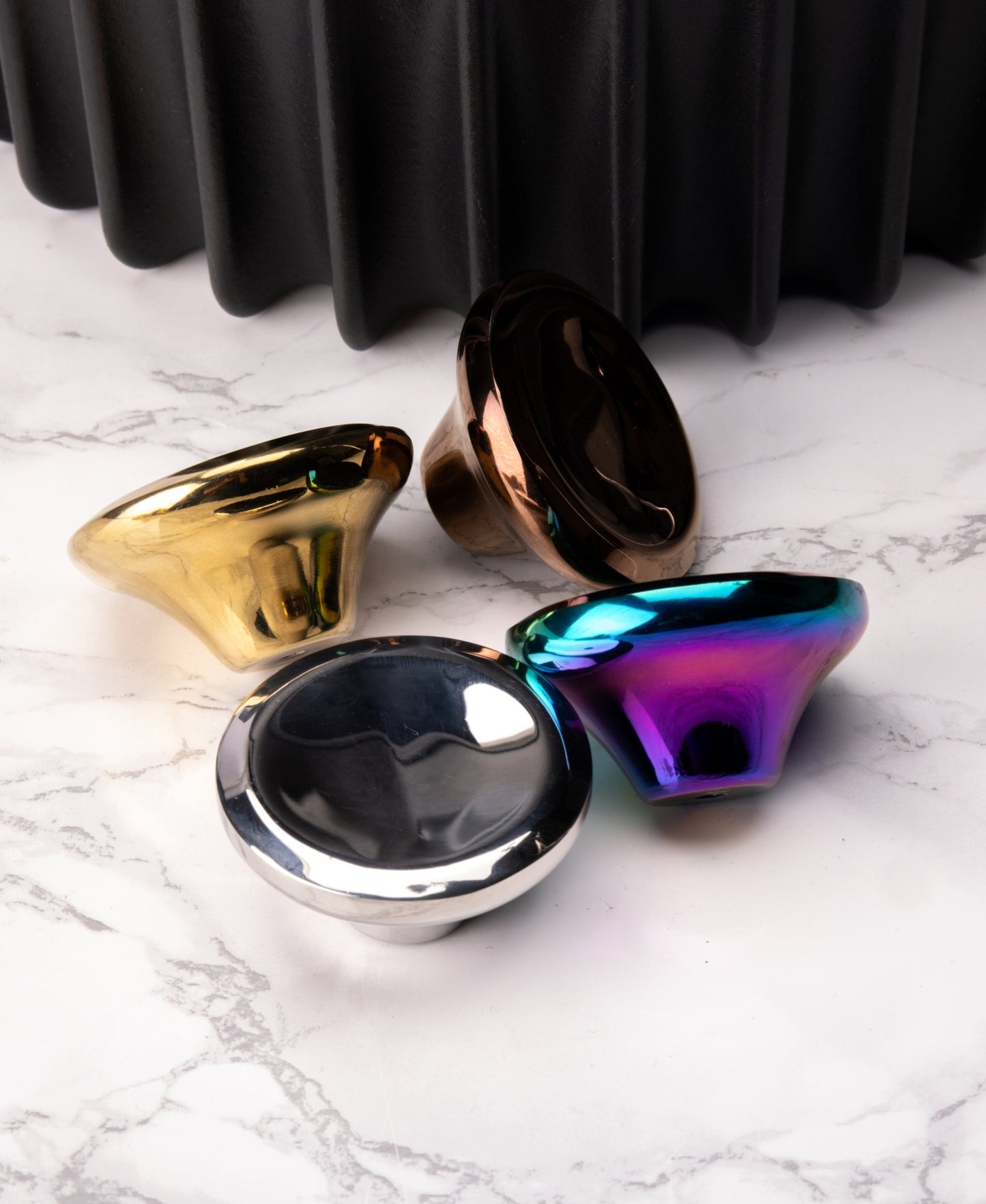 FIREUP Oven-Safe Iridescent Finish Knob