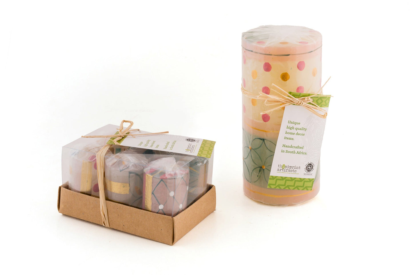 Delight Painted Candles